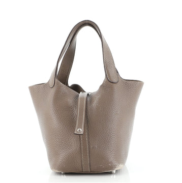 Hermes Picotin Lock Bag Clemence PM