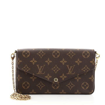 Louis Vuitton Felicie Pochette Monogram Canvas