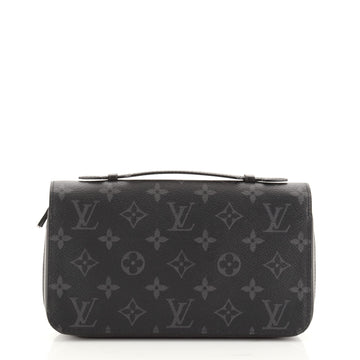Louis Vuitton Zippy Wallet Monogram Eclipse Canvas XL