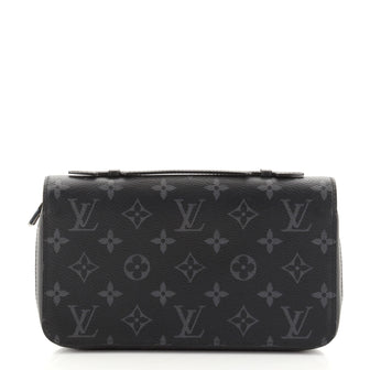 Louis Vuitton Zippy Wallet Monogram Eclipse Canvas XL