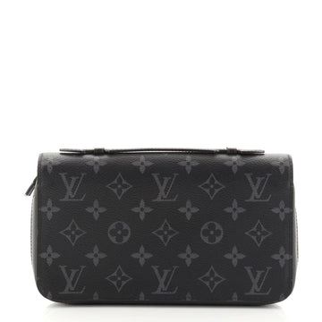 Louis Vuitton Zippy Wallet Monogram Eclipse Canvas XL