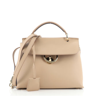 Salvatore Ferragamo Jet Set Top Handle Bag Leather Small