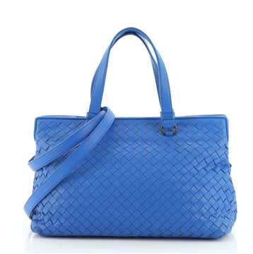 Bottega Veneta 2-Pocket Convertible Tote Intrecciato Nappa Medium