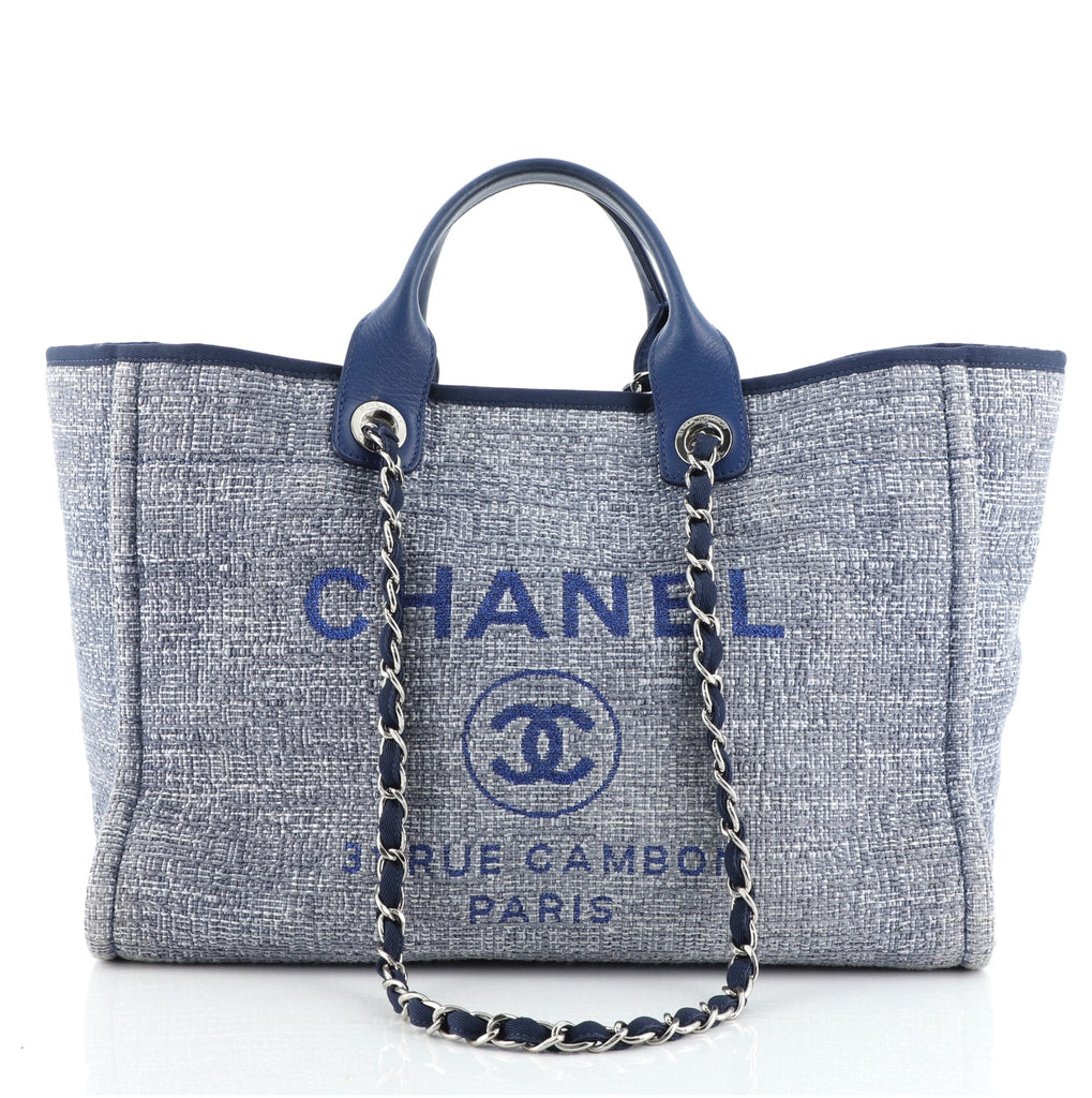 Chanel Deauville Blue Glitter