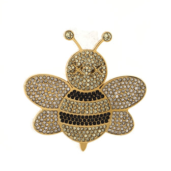 Christian Dior KAWS Bee Pin Brooch Metal with Crystals