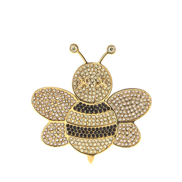 Christian Dior KAWS Bee Pin Brooch Metal with Crystals