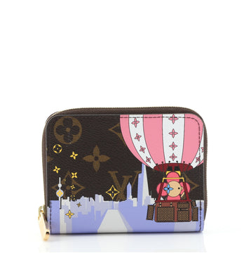 Louis Vuitton Zippy Coin Purse Limited Edition Vivienne Xmas Monogram Canvas