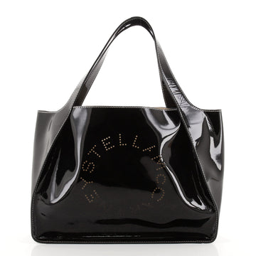 Stella McCartney Alter Tote Perforated Faux Patent East West