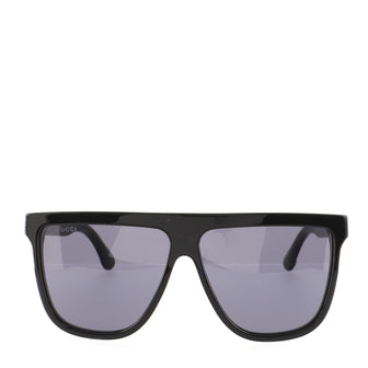 Gucci Oversized Flat-Top Sunglasses Acetate