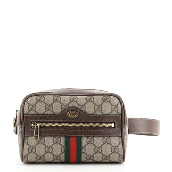Gucci Ophidia Belt Bag GG Coated Canvas Small