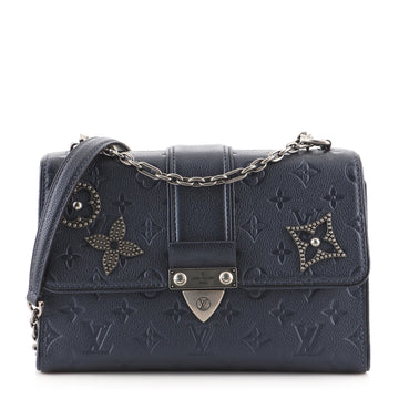 Louis Vuitton Saint Sulpice Handbag Pins Monogram Empreinte Leather PM