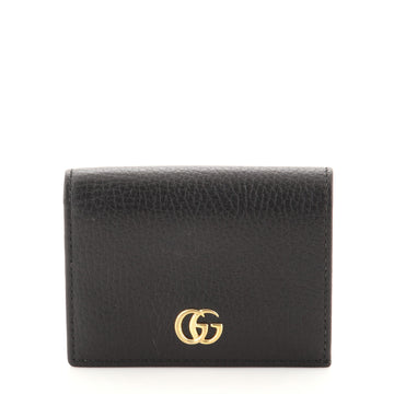 Gucci GG Marmont Flap Card Case Leather