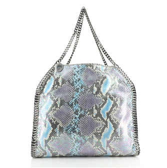 Stella McCartney Falabella Tote Faux Snakeskin Small