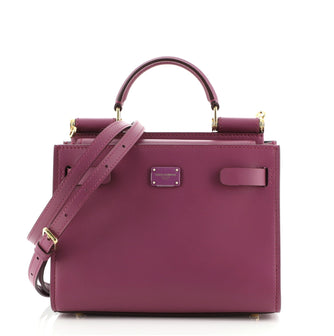 Dolce & Gabbana Sicily 62 Bag Leather Small