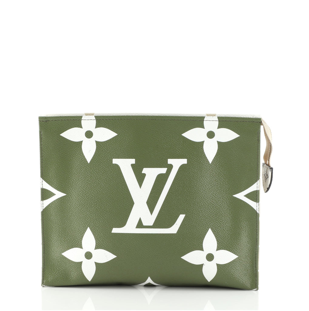 Louis Vuitton Cream Saffron Empreinte Giant By The Pool Toiletry 26 Pouch  For Sale at 1stDibs