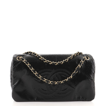 Chanel Rock and Chain Flap Bag Patent Vinyl Medium