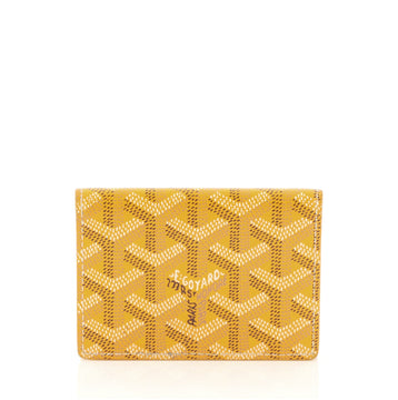 Goyard Business Card Case Coated Canvas