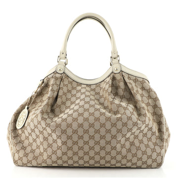 Gucci Sukey Tote GG Canvas Large