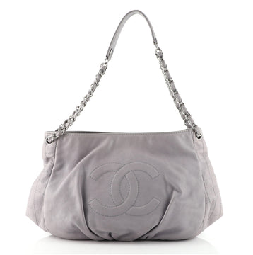 Chanel Timeless Half Moon Tote Caviar Large