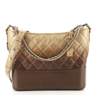 Chanel Gabrielle Hobo Quilted Aged Calfskin Medium