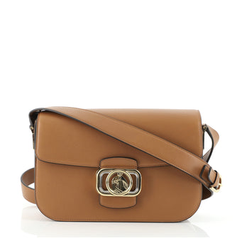 Lanvin Swan Box Bag Leather Medium