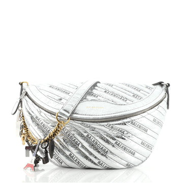 Balenciaga Souvenir Belt Bag Quilted Leather XS