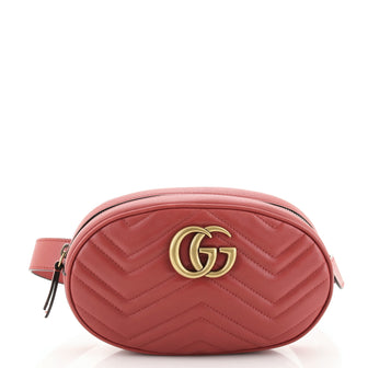 Gucci GG Marmont Belt Bag Matelasse Leather
