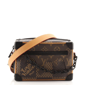 Louis Vuitton Nigo Soft Trunk Bag Limited Edition Giant Damier and Monogram Canvas Mini