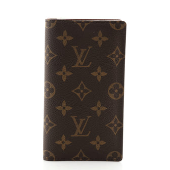 Louis Vuitton Checkbook Cover Monogram Canvas