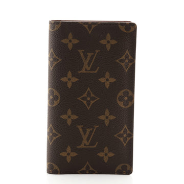 Louis Vuitton Checkbook Cover Monogram Canvas