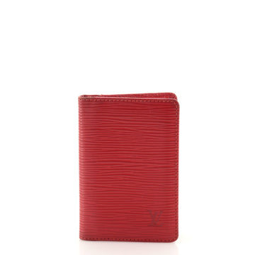 Louis Vuitton Pocket Organizer Epi Leather