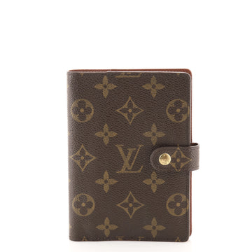 Louis Vuitton Ring Agenda Cover Monogram Canvas PM