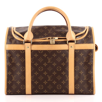 Louis Vuitton Dog Carrier Monogram Canvas 40