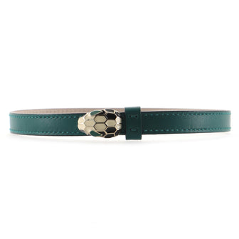 Bvlgari Serpenti Forever Double Wrap Bracelet Leather