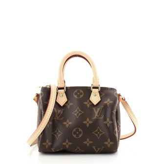 Louis Vuitton Speedy Bandouliere Bag Monogram Canvas Nano