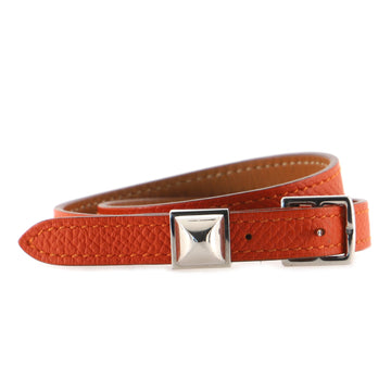 Hermes Medor Wrap Bracelet Leather