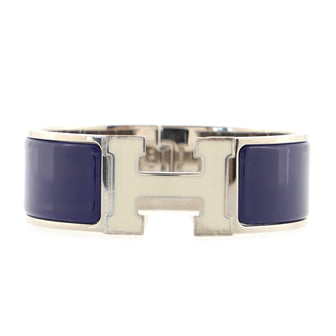 Hermes Clic Clac H Bracelet Enamel Wide
