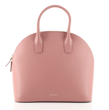 Mansur Gavriel Top Handle Bag Leather. Large