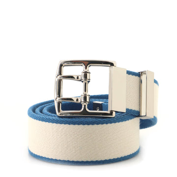 Hermes Sangle Etriviere Belt Canvas Wide