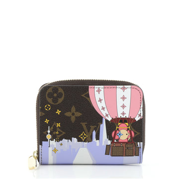 Louis Vuitton Zippy Coin Purse Limited Edition Vivienne Xmas Monogram Canvas