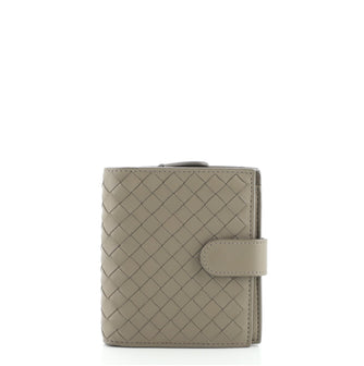 Bottega Veneta French Wallet Intrecciato Nappa Compact