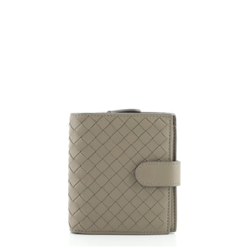 Bottega Veneta French Wallet Intrecciato Nappa Compact