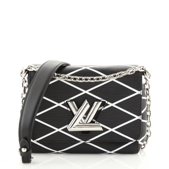 Louis Vuitton Twist Handbag Limited Edition Malletage Epi Leather PM