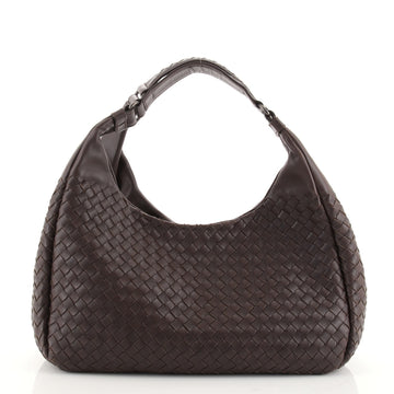 Bottega Veneta Campana Hobo Intrecciato Nappa Small