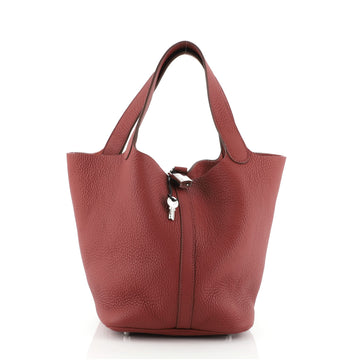 Hermes Picotin Lock Bag Clemence MM