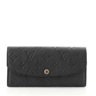 Louis Vuitton Emilie Wallet Monogram Empreinte Leather