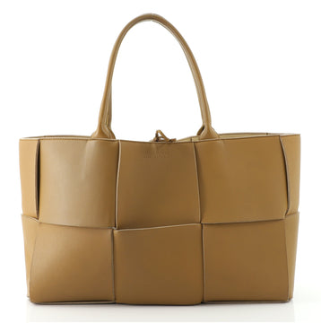 Bottega Veneta Arco Tote Maxi Intrecciato Leather Small