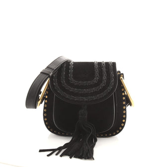 Chloe Hudson Handbag Whipstitch Suede Mini