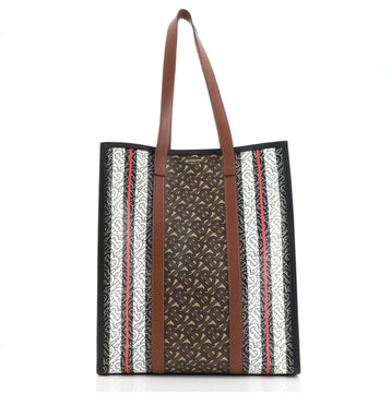 Burberry Portrait Tote Monogram E-Canvas Medium
