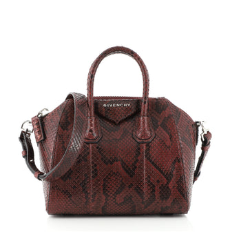 Givenchy - Mini Antigona Bag in Python